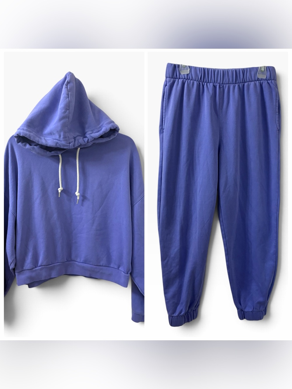 GAP 2-Piece Lounge Set Track Suit Fleece Lined Women's Medium
